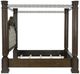 Signature Design by Ashley® Maylee Dark Brown Queen Canopy Bed-2