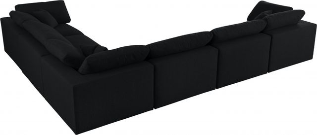Meridian Furniture Serene 6-Piece Black Modular Sectional-2