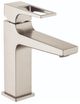Hansgrohe Metropol Brushed Nickel 4" Single-Hole Faucet with Loop Handle and Pop-Up Drain-0