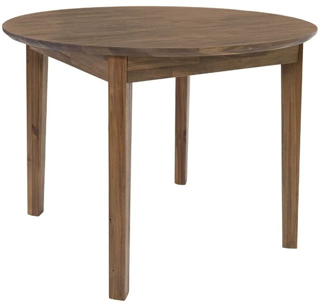 LH Home Gia Warm Pecan Round Dining Table-0