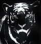 ACME Furniture Talisha Black Crystal Tiger Wall Decoration-1