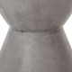 Moe's Home Collection Hourglass Dark Grey Concrete Outdoor Stool-1