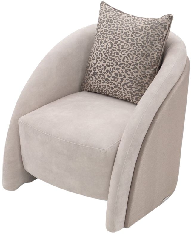 Michael Amini® Mod Dream Rich Champagne Matching Accent Chair-4