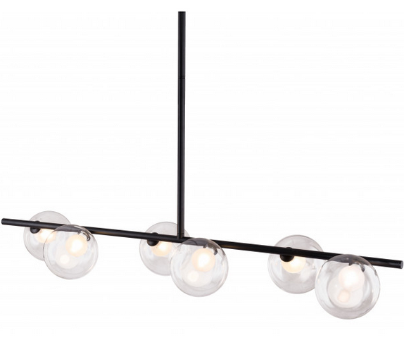 Zuo® Modern Keyoz Black Ceiling Lamp-0