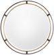 Uttermost® Feyock Antiqued Gold/Bronze Round Mirror-0