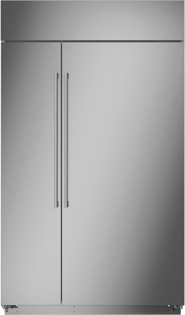 Monogram 48' 29.5 Cu. Ft. Stainless Steel Smart Built In Side-by-Side Refrigerator-1