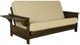 Kodiak Furniture Jozie Graystone/Taber Cashmere Full Futon Frame with Mattress-0