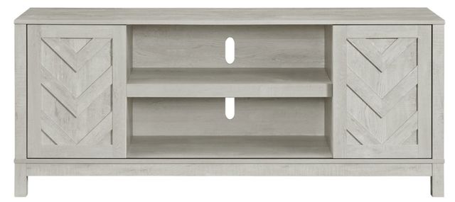 Elements International Eleanor White 70'' TV Stand-2