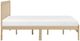 Homelegance® Carter Natural Full Platform Bed-3