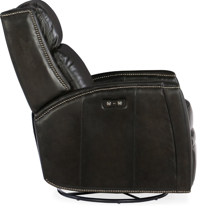 Hooker Furniture Declan Power Swivel Glider Recliner - Thumbnail 3