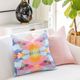 Laura Park Designs Antigua Smile Multi-Colored 22 x 22 Pillow-1