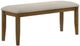 Crown Mark Glendale Beige/Brown Dining Bench-0