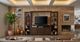 Sunny Designs™ Homestead Tobacco Leaf Entertainment Wall-1