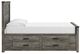 Signature Design by Ashley® Frandern Black/Gray Youth Twin Panel Storage Bed-4