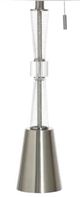 StyleCraft Static Silver Buffet Lamp-2