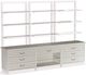 Vanguard® Furniture Customizable Make It Yours Sinclair 7-Drawer 84" Etagere-0