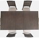 Jofran Inc. Lincoln Square 5-Piece Brown Dining Set-1