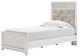 Signature Design by Ashley® Altyra White Twin Panel Bed-3