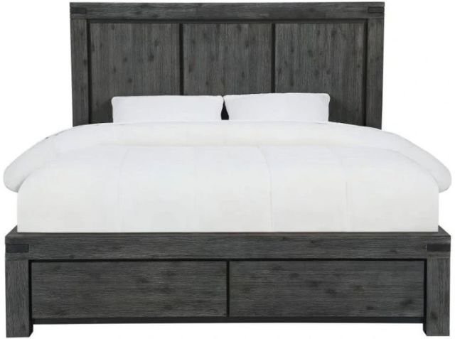 Modus Furniture Meadow Graphite California King Storage Platform Bed-2