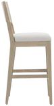 Bernhardt Solaria Dune/White Bar Stool-2