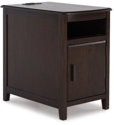 Signature Design by Ashley® Devonsted Dark Brown Chairside End Table-0