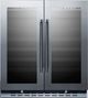Summit® 30" Stainless Steel Wine Cooler-0