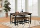 Nationwide Furniture Distributors Black 5-Piece Dining Room Set-0