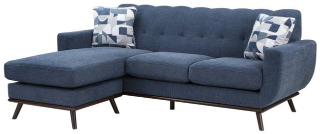 Homelegance® Everton 2-Piece Blue Reversible Sectional and Chaise-3