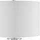 Currey & Company Piers Off-White/Polished Nickel Table Lamp-2