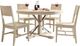 aspenhome® Maddox 5-Piece Beige/Biscotti Round Dining Set-0