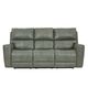 Leather Italia™ Cambria Ladero Sage Moss Power Reclining Sofa-1