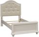 Liberty Furniture Stardust 3-Piece Iridescent White Youth Twin Bedroom Set-1