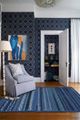 Capel Rugs Bayview Twilight Blue 5'6" Square Rug-2