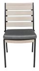 CabanaCoast® Customizable Kensington SOL Teak™ Outdoor Side Chair-1