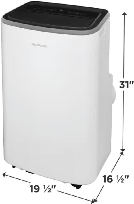 Frigidaire® 10,000 BTU's White Portable Air Conditioner-1