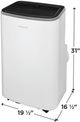 Frigidaire® 10,000 BTU's White Portable Air Conditioner-1