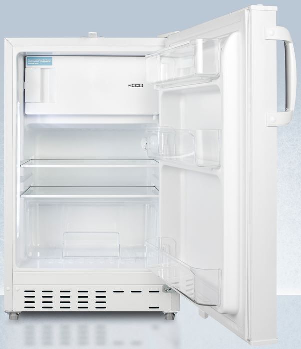 Accucold® 2.7 Cu. Ft. White Under the Counter Refrigerator-3