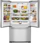 Maytag® 33 in. 22.1 Cu. Ft. FingerPrint Resistant Stainless Steel French Door Refrigerator with Water Dispenser-2