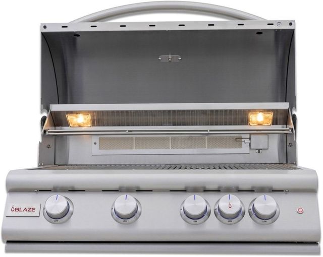 Blaze® Grills Premium LTE+ 4-Burner Stainless Steel Built In Liquid Propane Grill-1