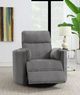 ACME Furniture Sagen Charcoal Manual Swivel Glider Recliner -1