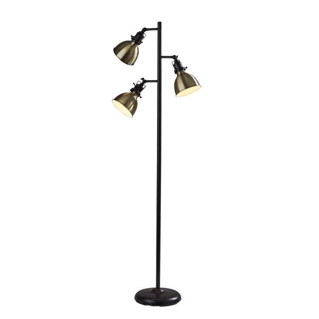 Adesso® Alden Antique Bronze Tree Lamp-0