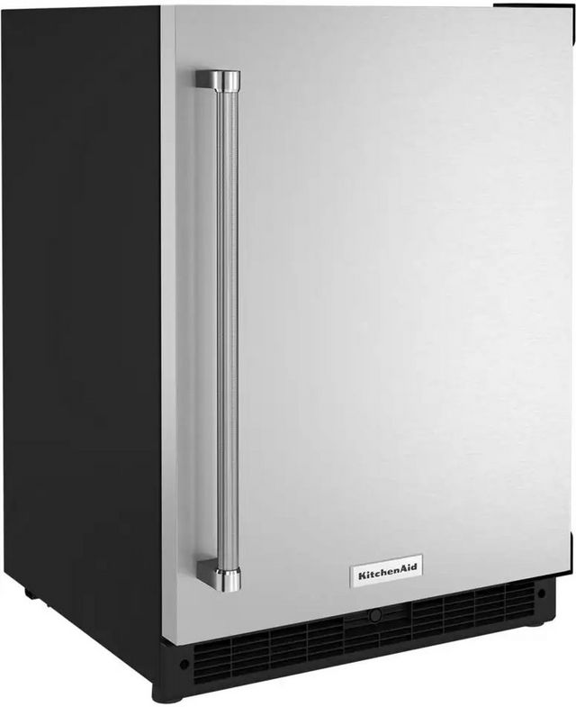 KitchenAid® 5.0 Cu. Ft. Stainless Steel Under the Counter Refrigerator-4
