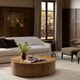 Four Hands Caya Caramel Burl Coffee Table-1