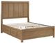 Homelegance® Charlotte Light Brown Queen Platform Panel Storage Bed-4