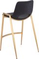 Zuo Modern Desi Black & Gold Counter Chair-4