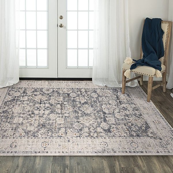 Rizzy Home Iconic Neutral 5'x8' Rectangular Rug-4