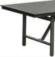 Intercon Navarro Mocha Aluminum Outdoor Trestle Dining Table-1