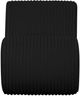 TOV Furniture Senna Black Corduroy Oversized Accent Chair-3