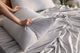 MLILY® Soft Washed 4-Piece Light Gray California King Sheet Set-2