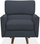 La-Z-Boy® Bellevue Navy High Leg Swivel Chair-0